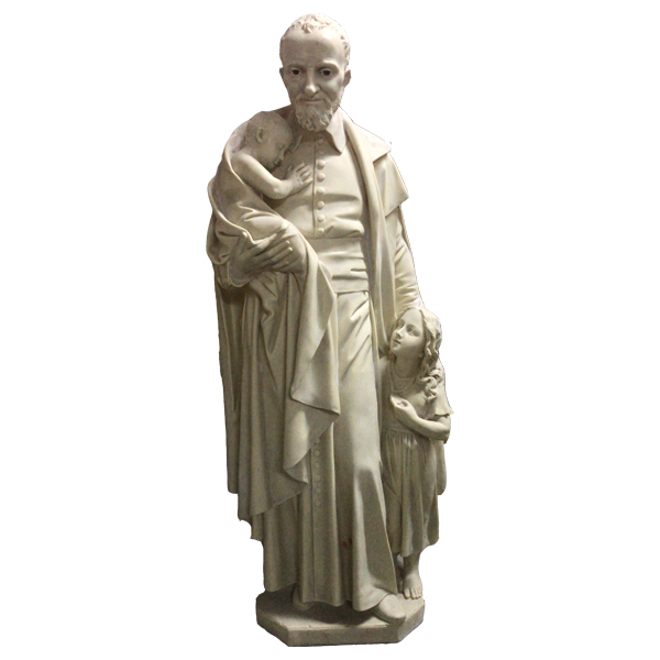 San Vicente de Paul 125 cm con niño