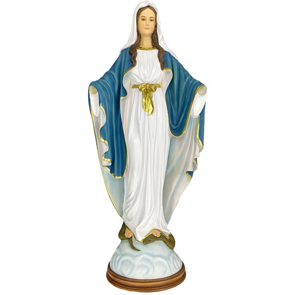 Virgen Medalla Milagrosa cm