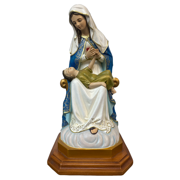 Virgen de la Providencia 40 cm sentada